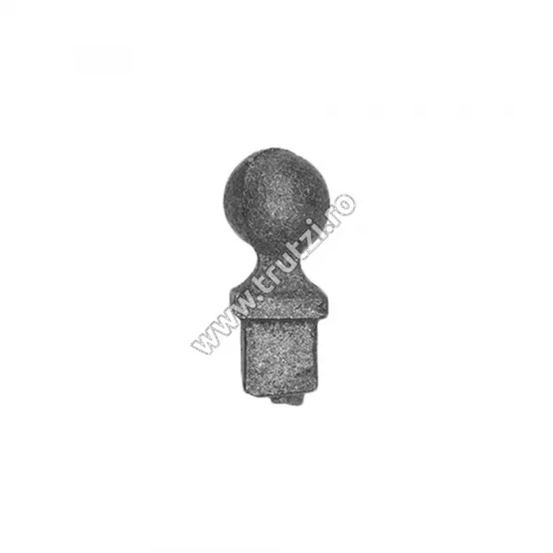 VARF TURNAT GAURA 14X14MM H50MM L22MM 4009601 — imagine 2