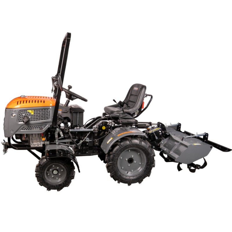 MOTOCULTOR RIDE-ON (MINITRACTOR) 4X4 R003 DIESEL 14CP — imagine 5