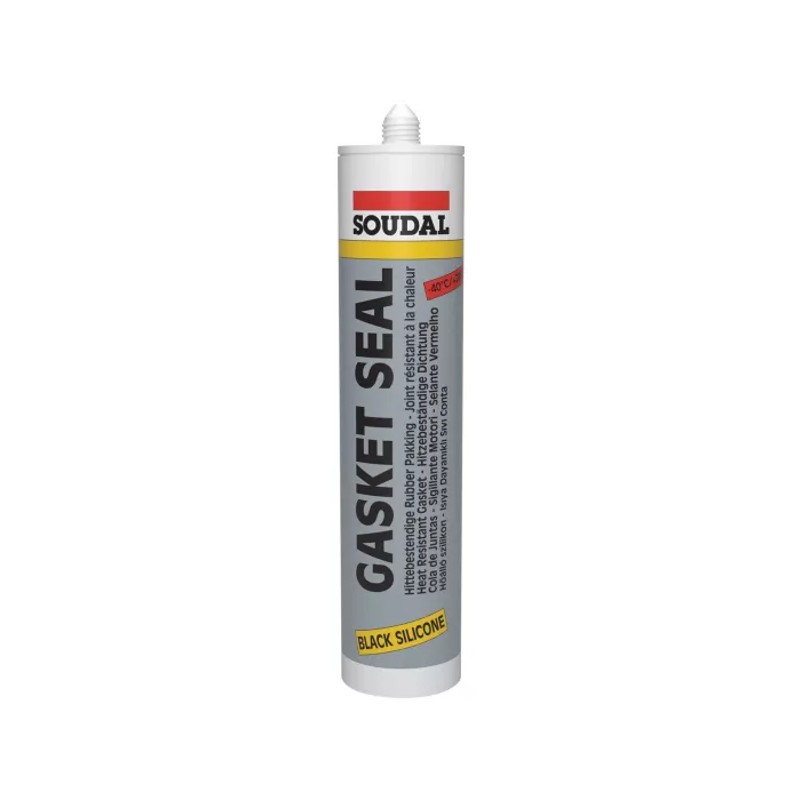 SOUDAL SILICON NEGRU (GASKET) 300ML — imagine 2