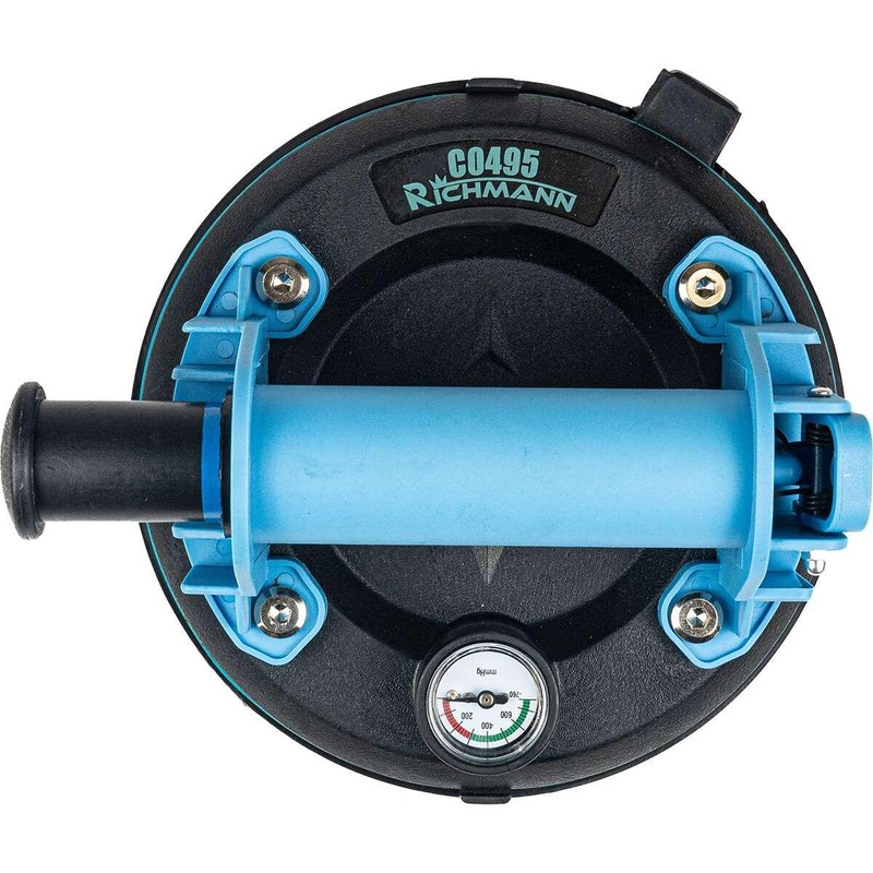 VENTUZA PT TRANSPORTAT SI MONTAT, CU MANOMETRU MAX 80KG, 1BRAT — imagine 4