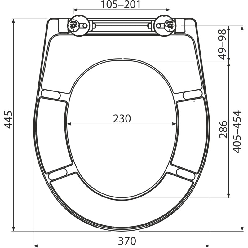 CAPAC WC ALCA SOFTCLOSE A604 — imagine 2