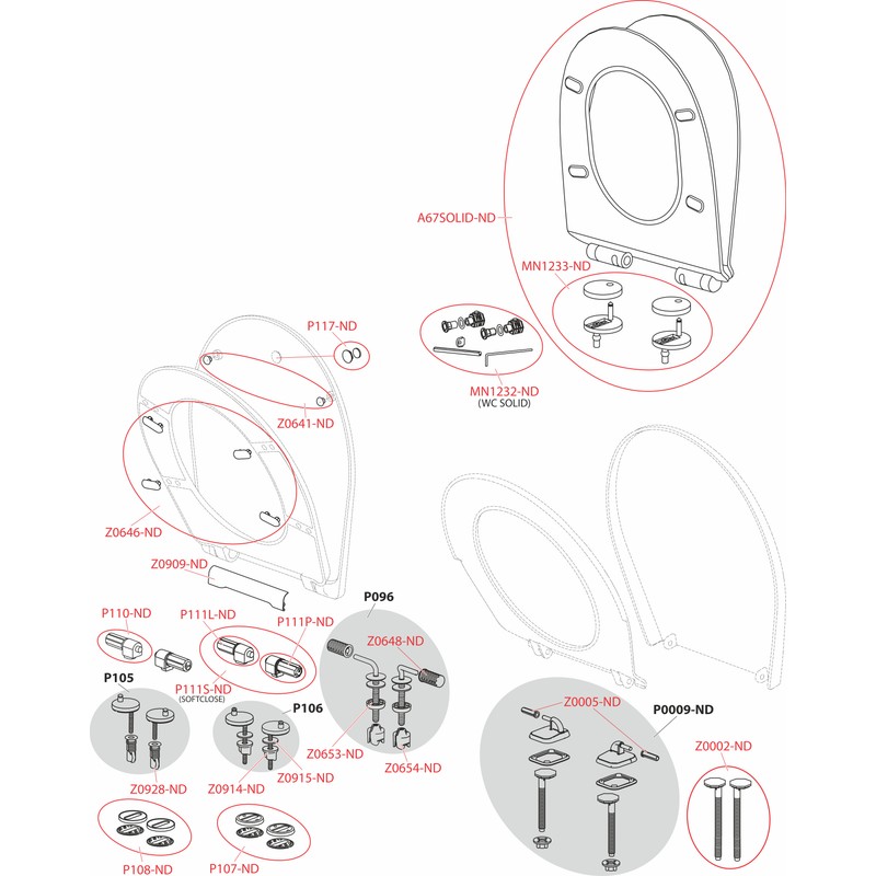 CAPAC WC ALCA SOFTCLOSE A604 — imagine 3